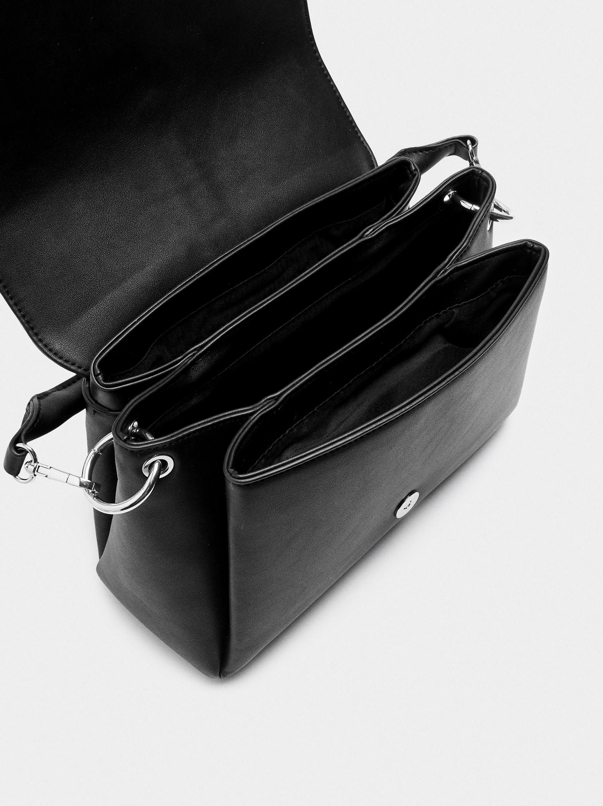 Bolso De Mano Con Bandolera