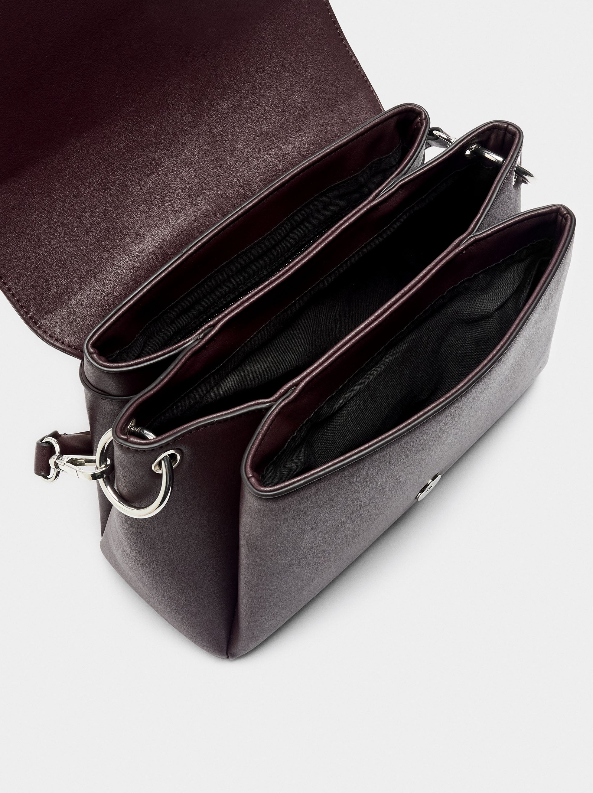 Bolso De Mano Con Bandolera