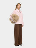 Chaqueta Con Textura A Rayas