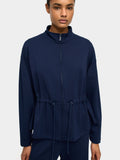 Sudadera Con Cremallera Y Cuello Alto