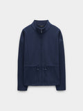Sudadera Con Cremallera Y Cuello Alto