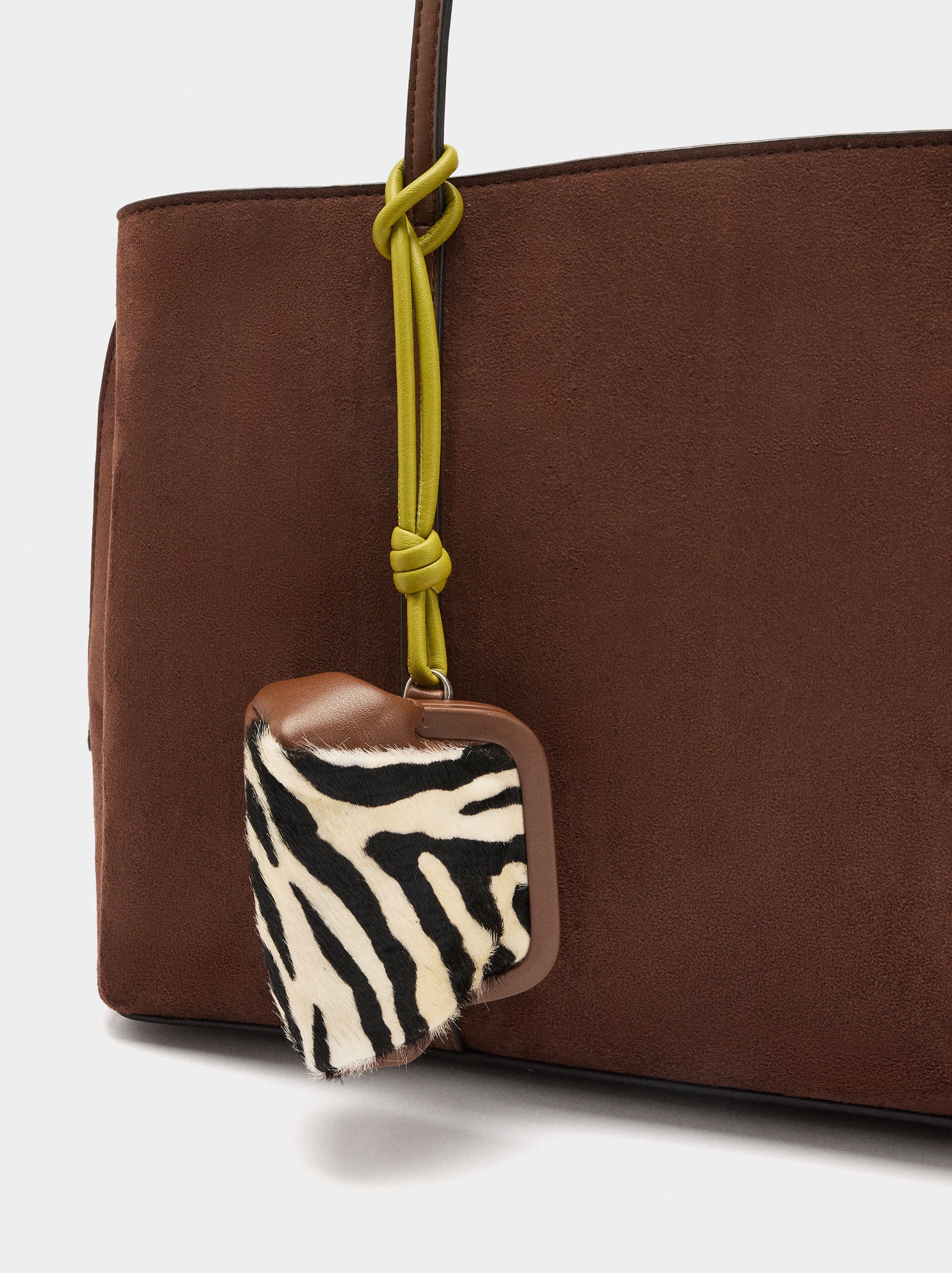 Bolso Para Portátil Hasta 15" Con Colgante De Piel