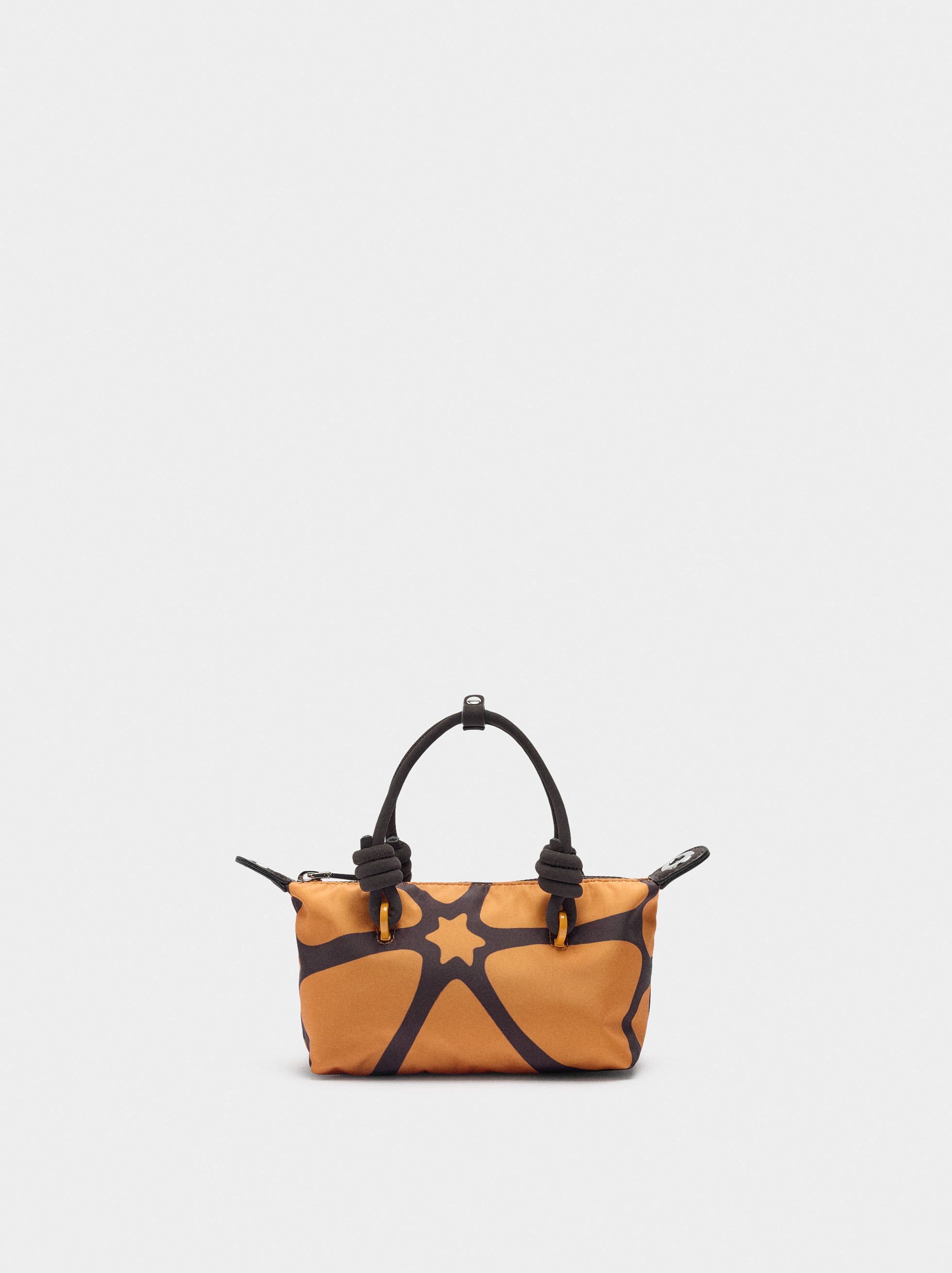 Bolso Tote De Textura Suave Xs