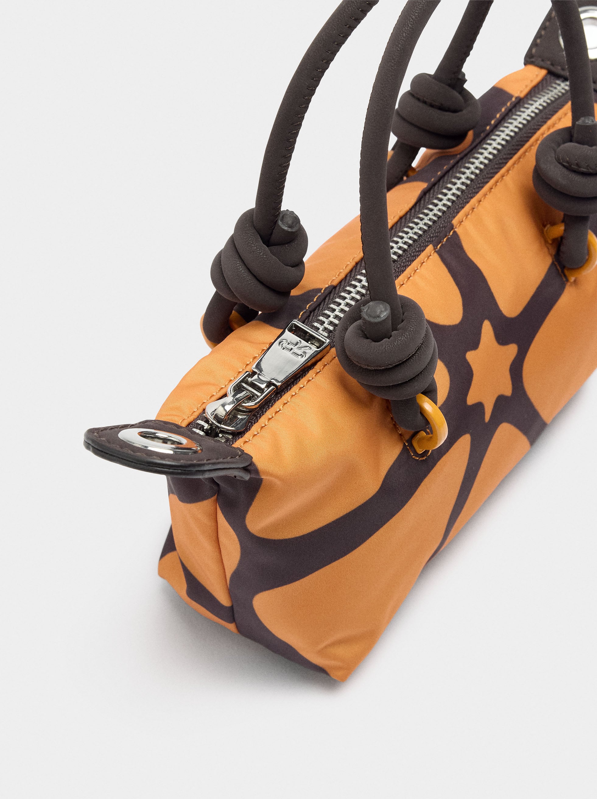 Bolso Tote De Textura Suave Xs