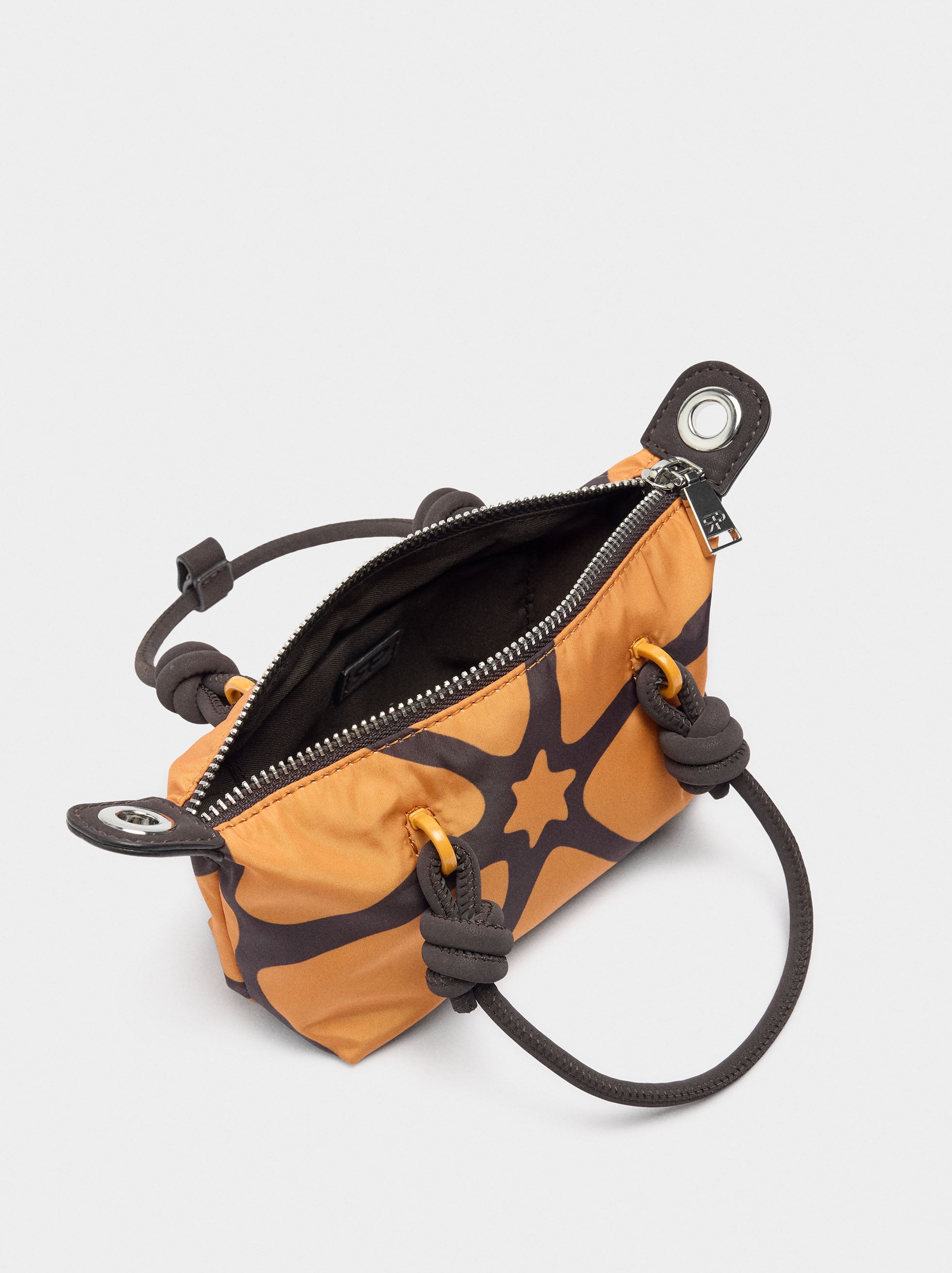 Bolso Tote De Textura Suave Xs