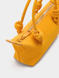 Bolso Tote De Textura Suave Xs