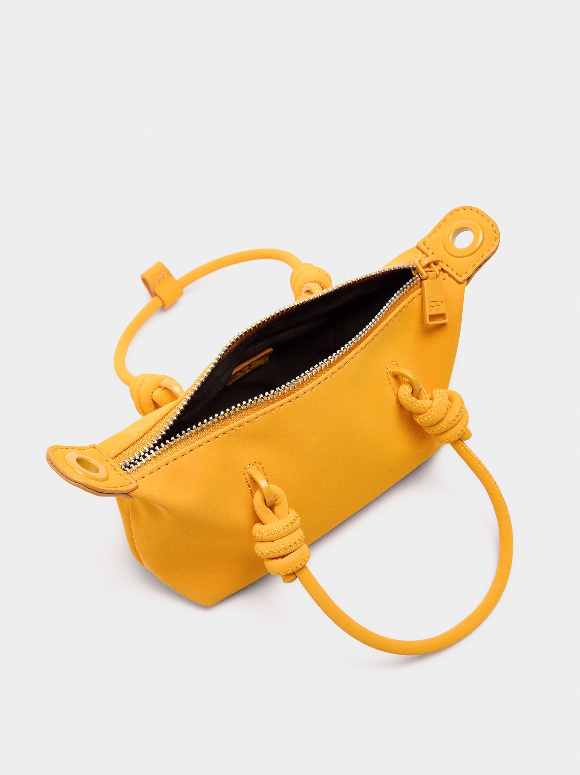 Bolso Tote De Textura Suave Xs