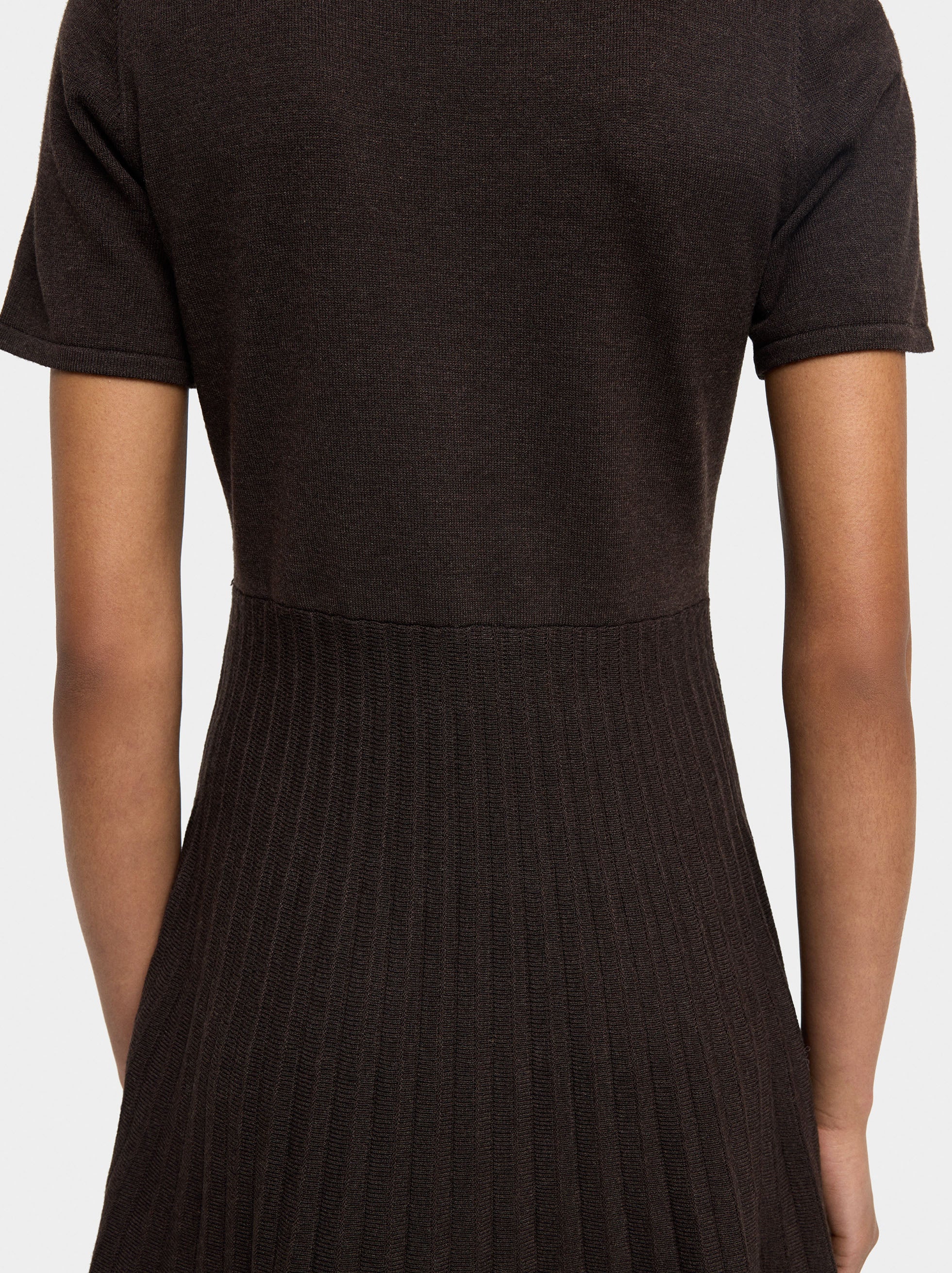 Vestido Midi De Punto