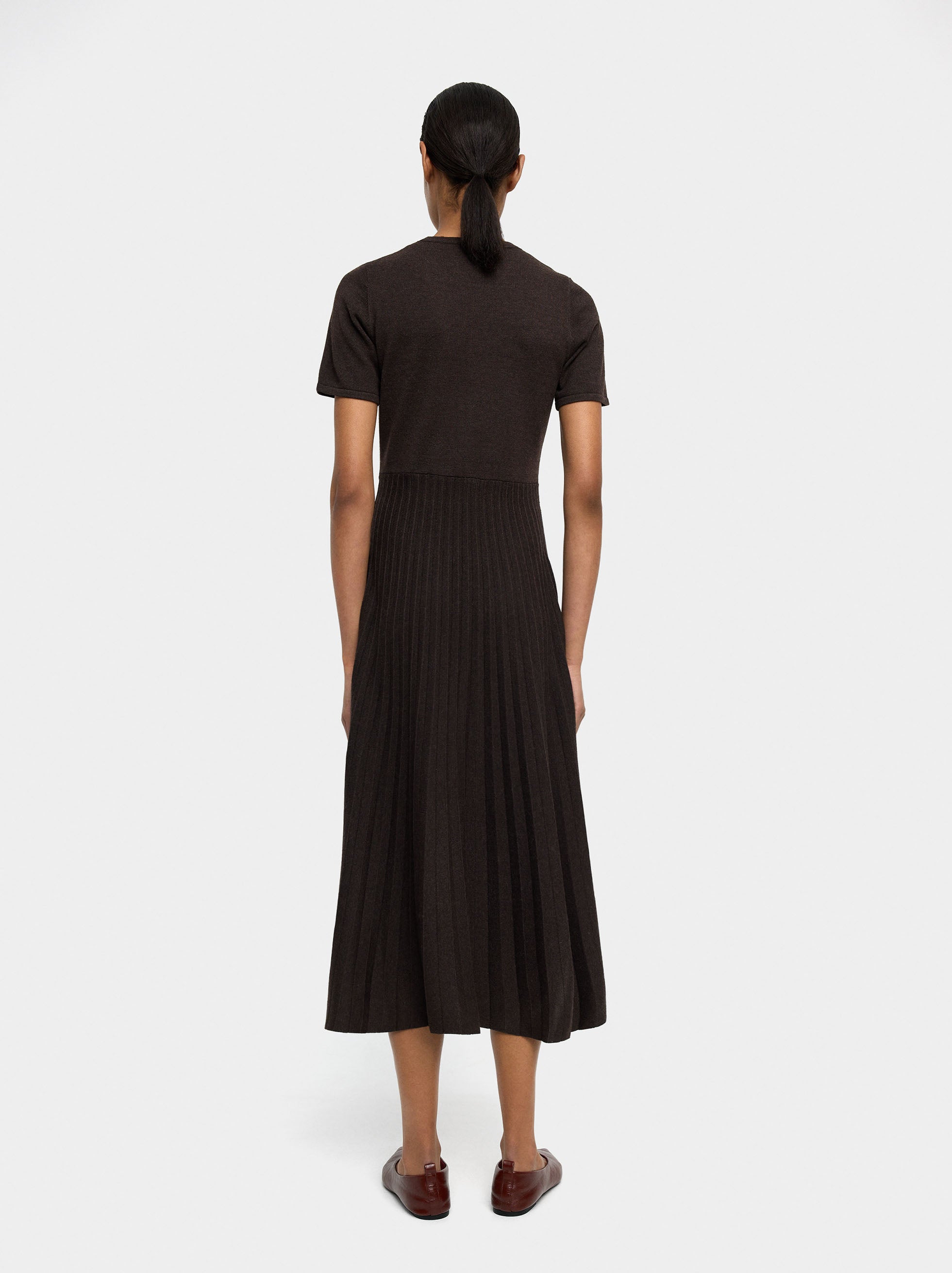 Vestido Midi De Punto