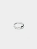 Anillo Irregular - Baño De Plata