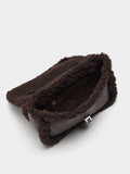 Bolso De Fiesta Bordes Efecto Pelo