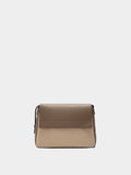 Bolso Bandolera Color Block Con Solapa