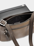 Bolso Bandolera Color Block Con Solapa