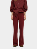 Pantalón De Mezcla De Algodón