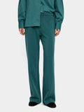 Pantalón De Mezcla De Algodón
