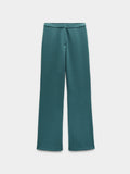 Pantalón De Mezcla De Algodón