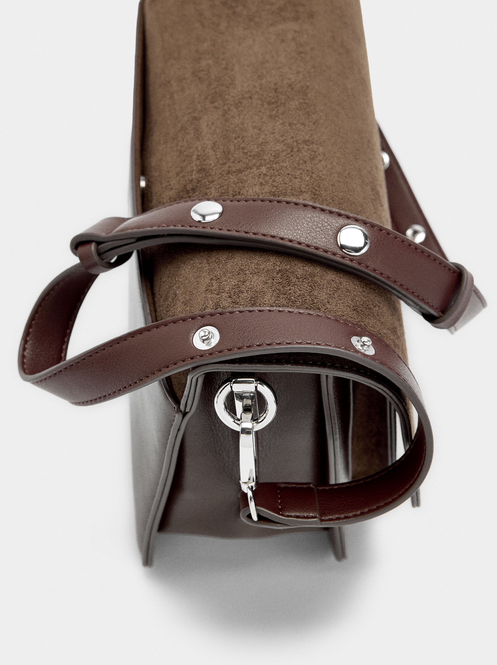 Bolso Bandolera Con Solapa