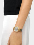 Pulsera Bicolor Con Moneda