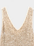 Vestido Corto De Lentejuelas