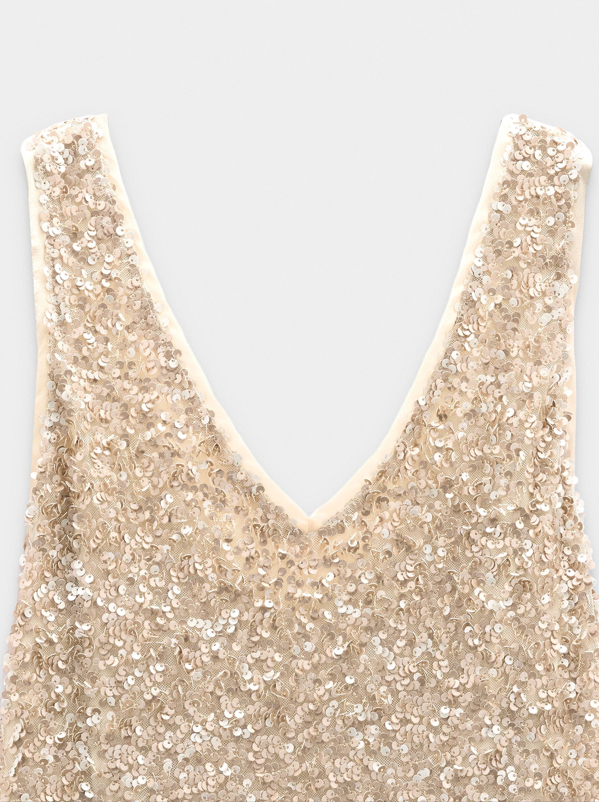 Vestido Corto De Lentejuelas