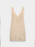 Vestido Corto De Lentejuelas