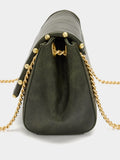 Bolso De Hombro Con Solapa Y Tachuelas
