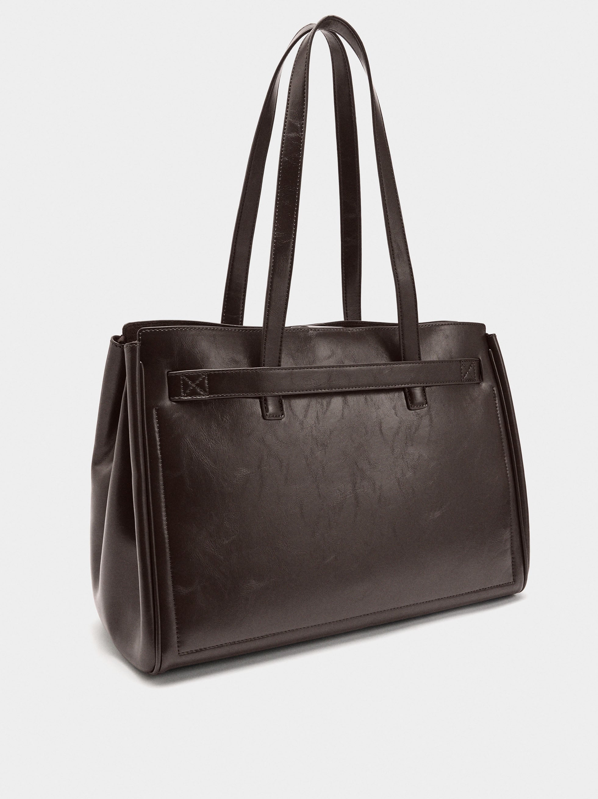 Bolso Para Portátil 13" Colgado De Piel