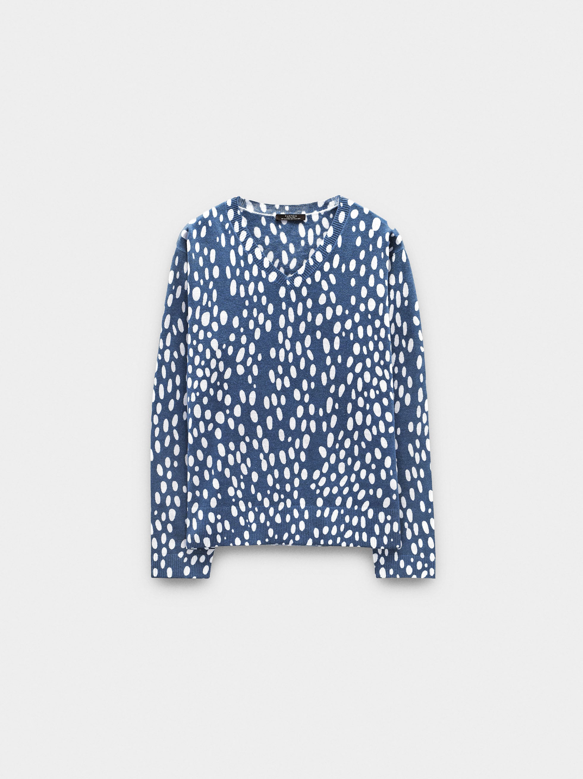 Jersey De Punto Estampado