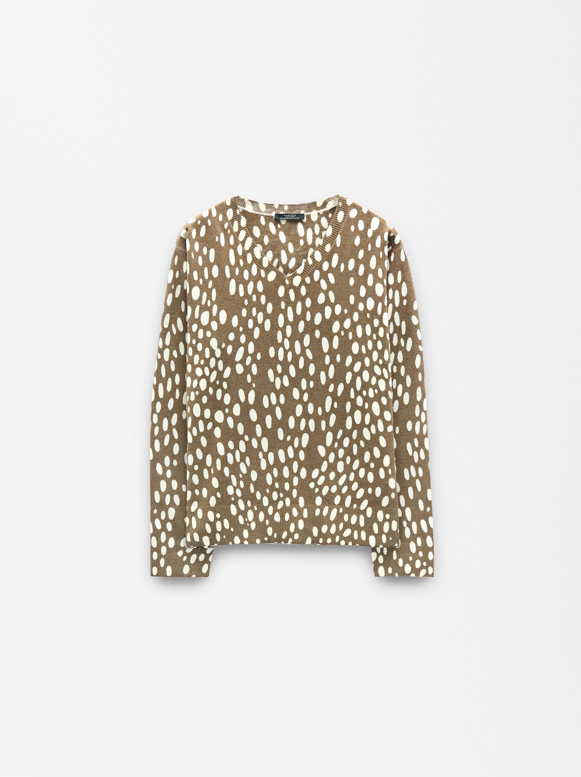 Jersey De Punto Estampado