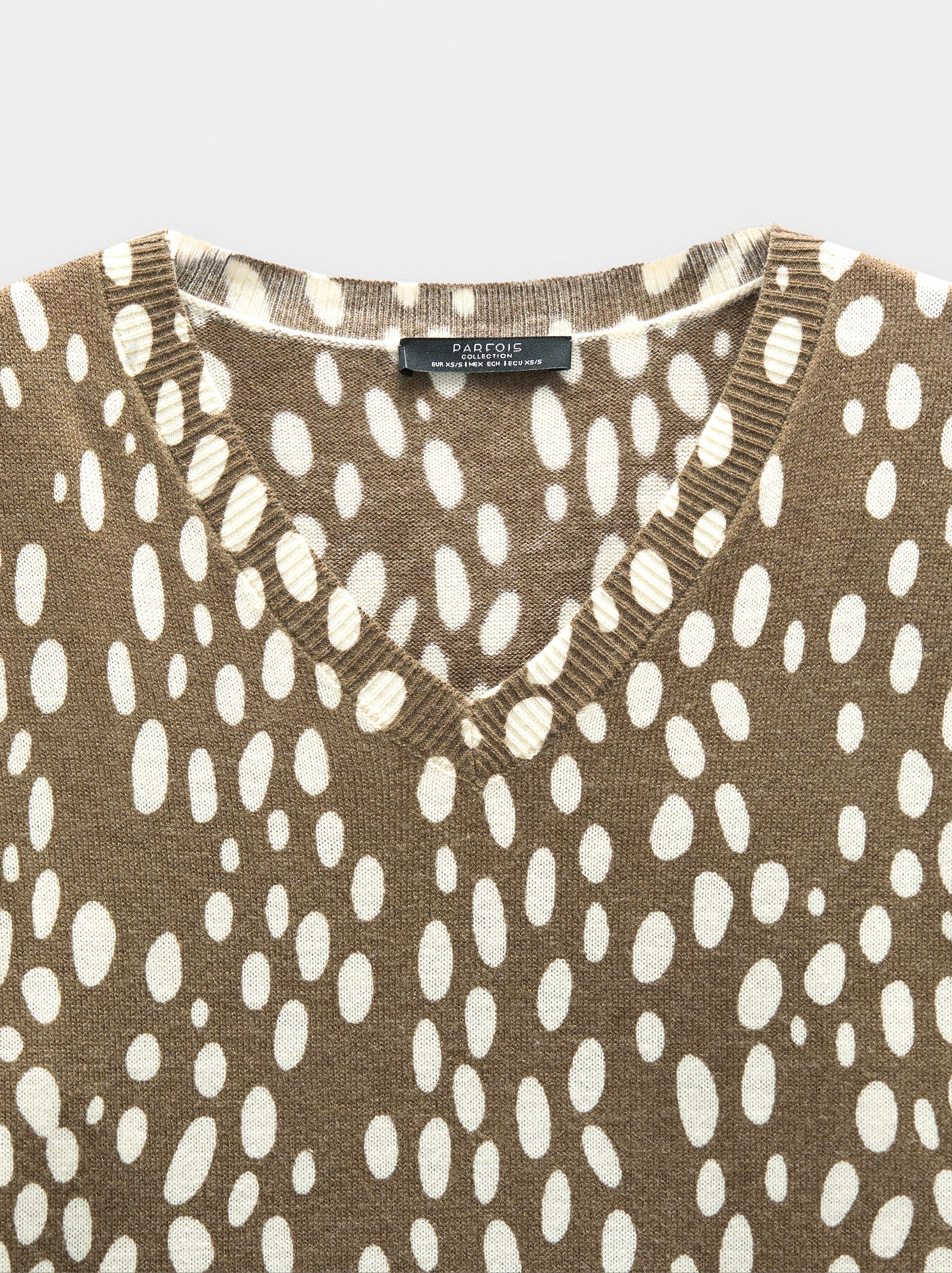 Jersey De Punto Estampado