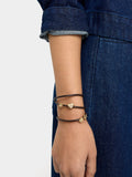 Pulsera Cordón De Piel Con Charms