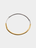 Pulsera Tubular Bicolor - Acero Inoxidable