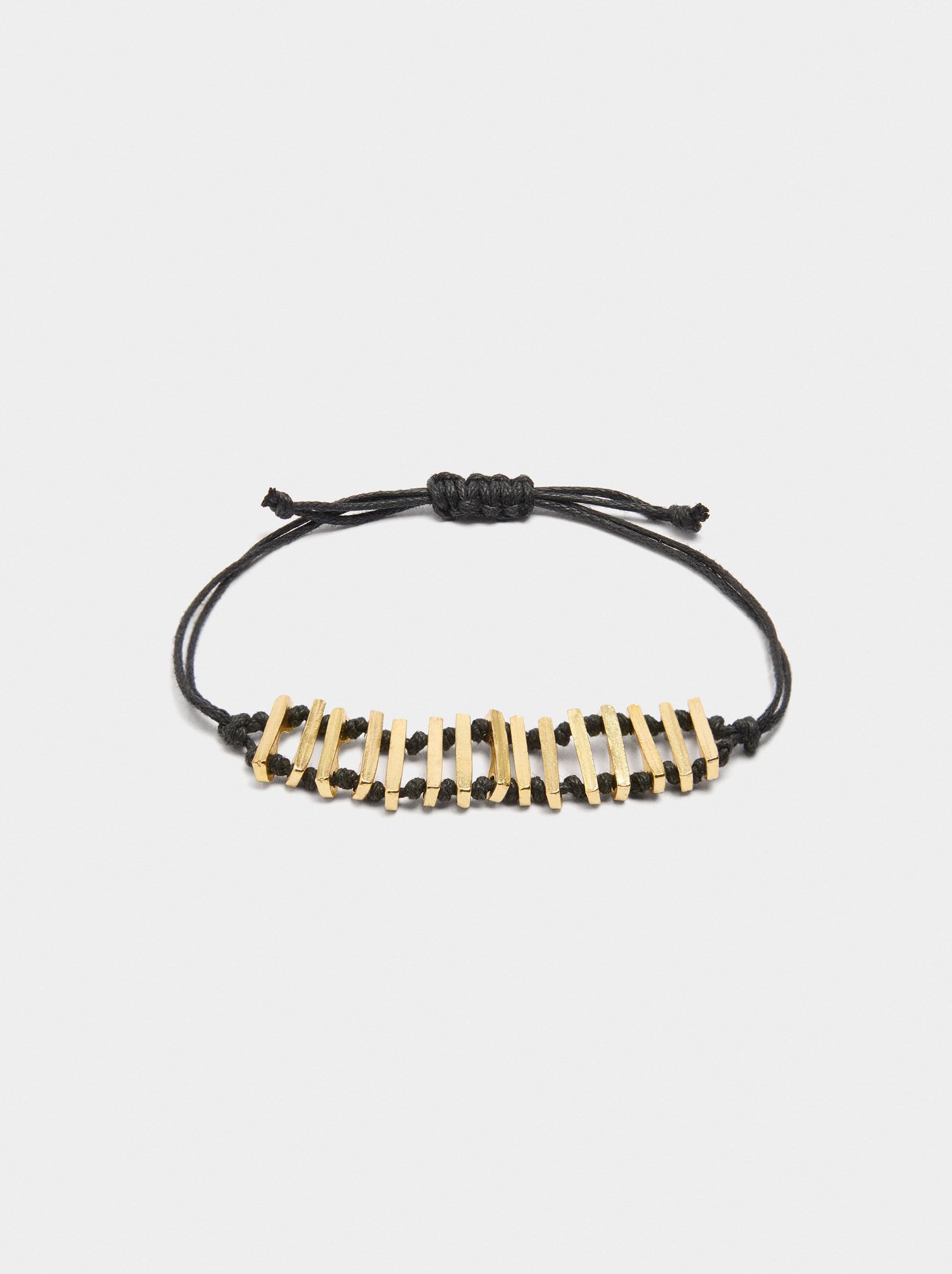 Pulsera Ajustable Con Barras