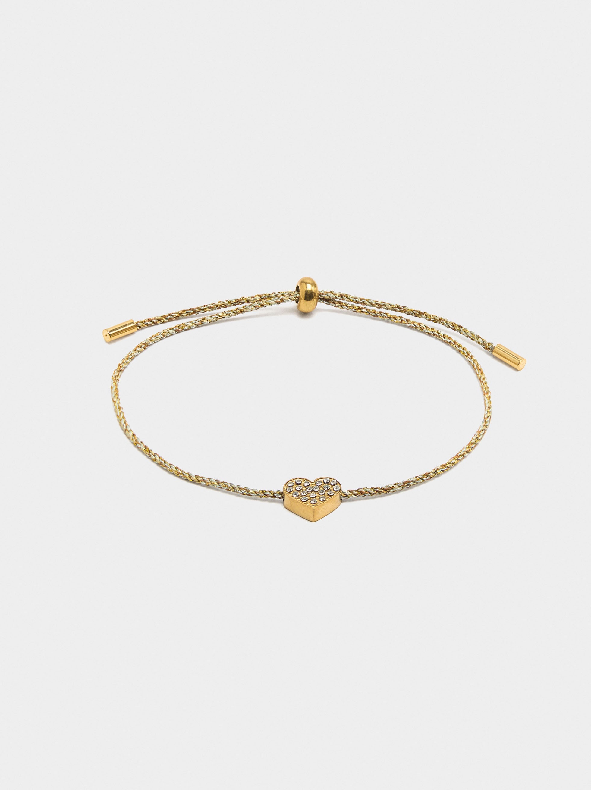 Pulsera Ajustable Con Corazón