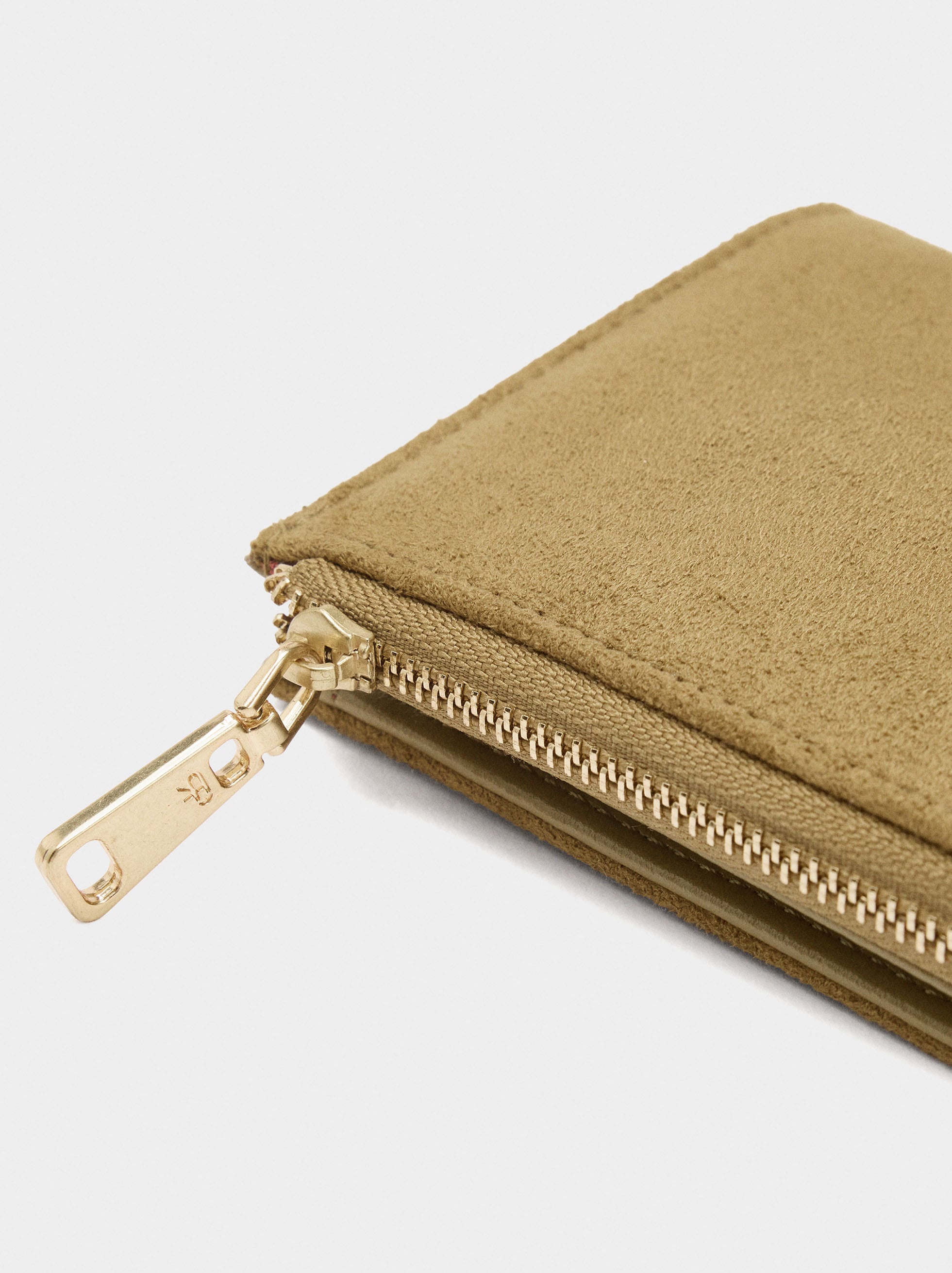 Cartera Básica Efecto Piel