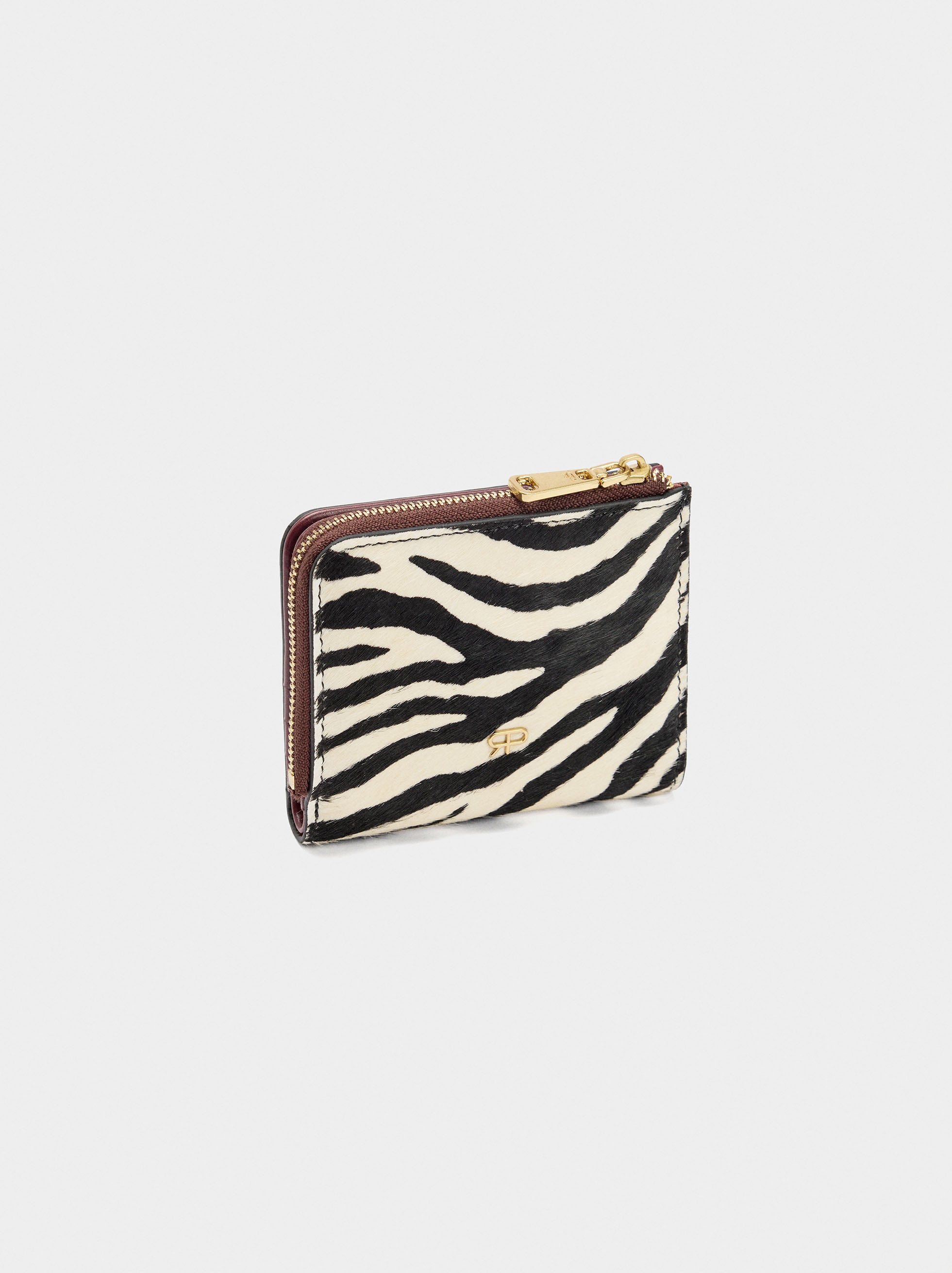 Cartera De Piel Contraste S