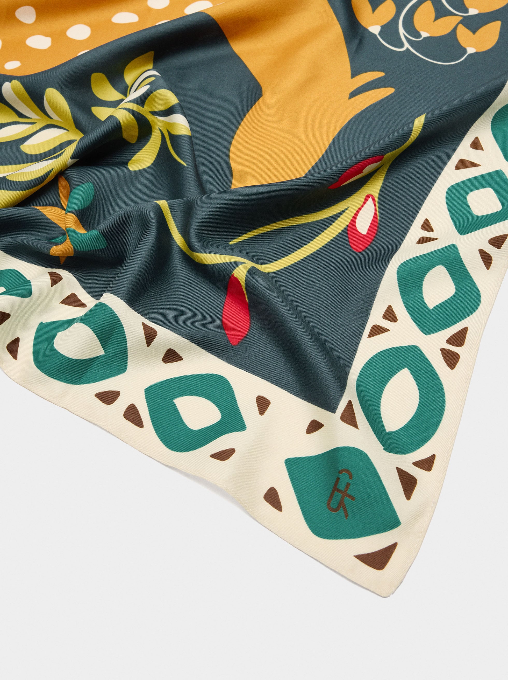 Pañuelo Estampado Cuadrado