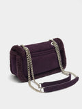 Bolso De Fiesta Bordes Efecto Pelo