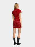 Vestido Corto De Lentejuelas