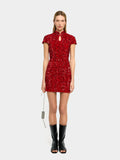 Vestido Corto De Lentejuelas