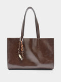 Bolso Shopper Con Colgante