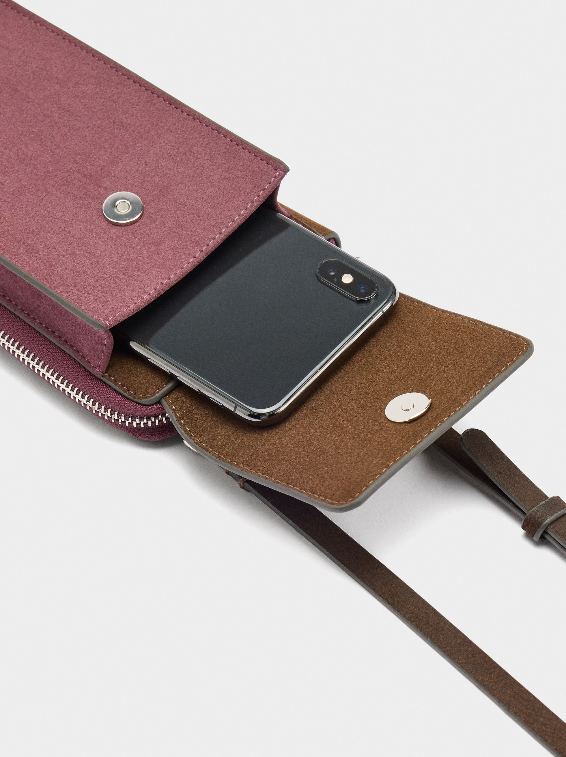 Bolsa Para Móvil Efecto Piel