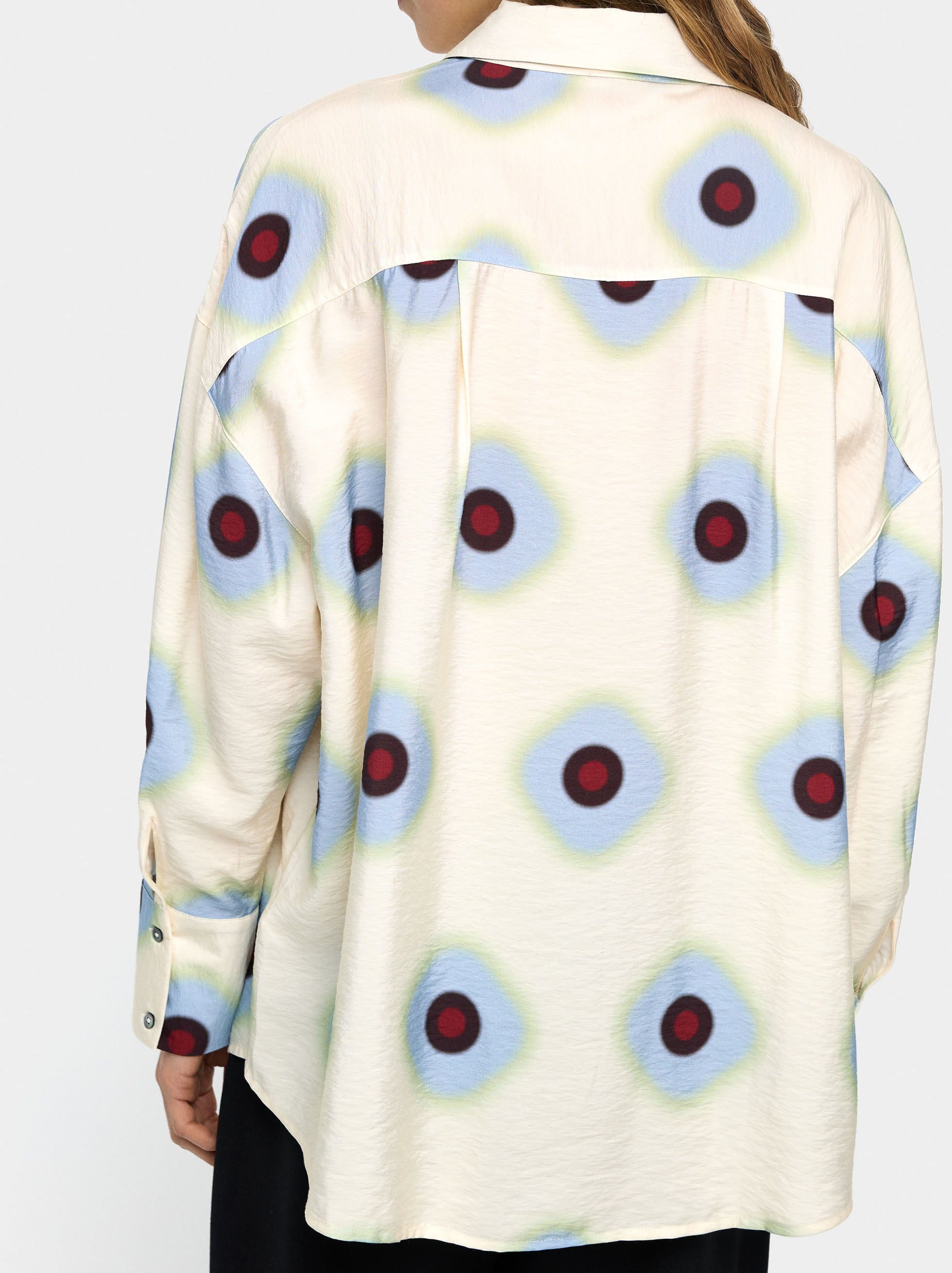 Camisa Estampado De Círculos