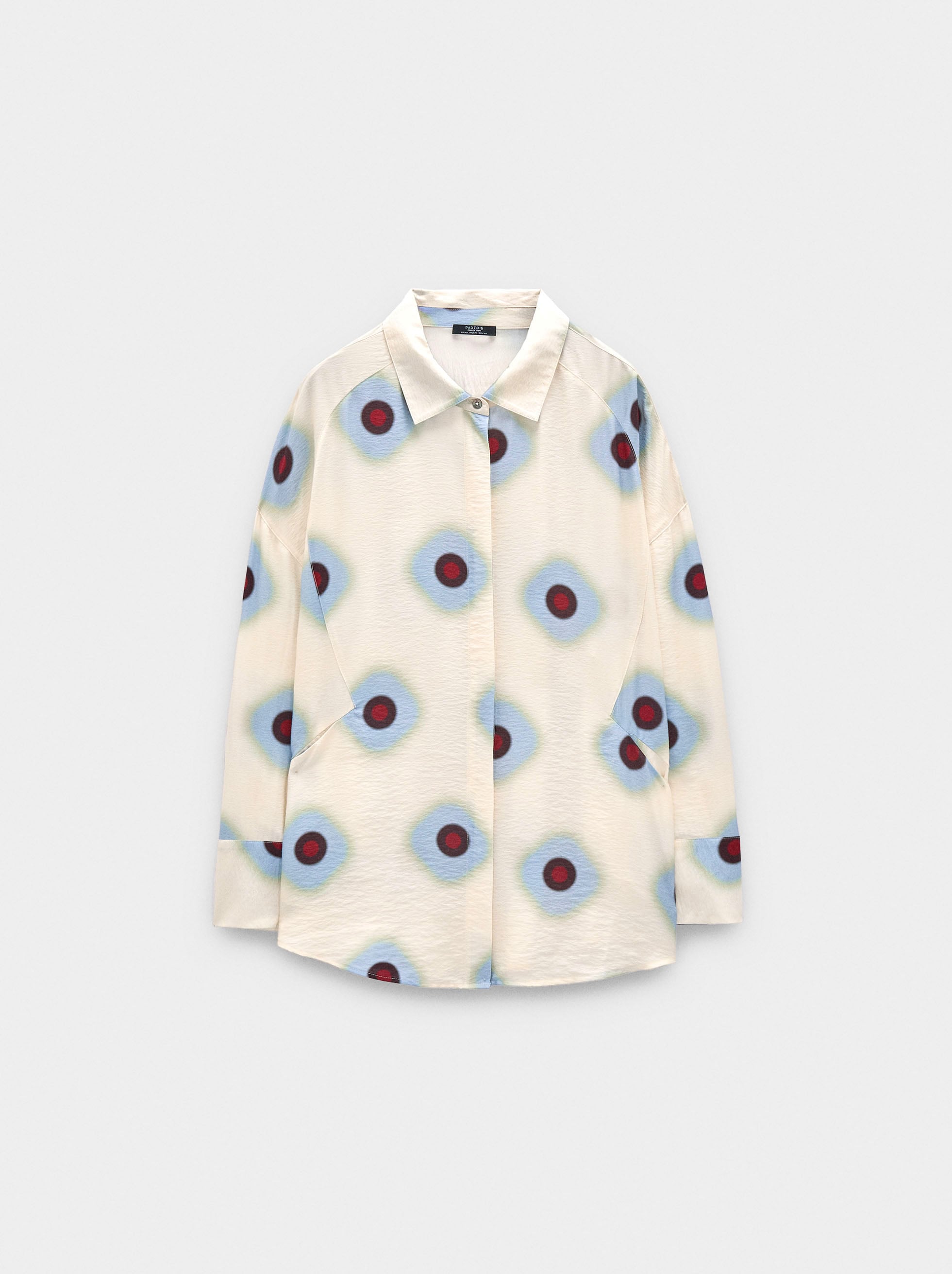 Camisa Estampado De Círculos