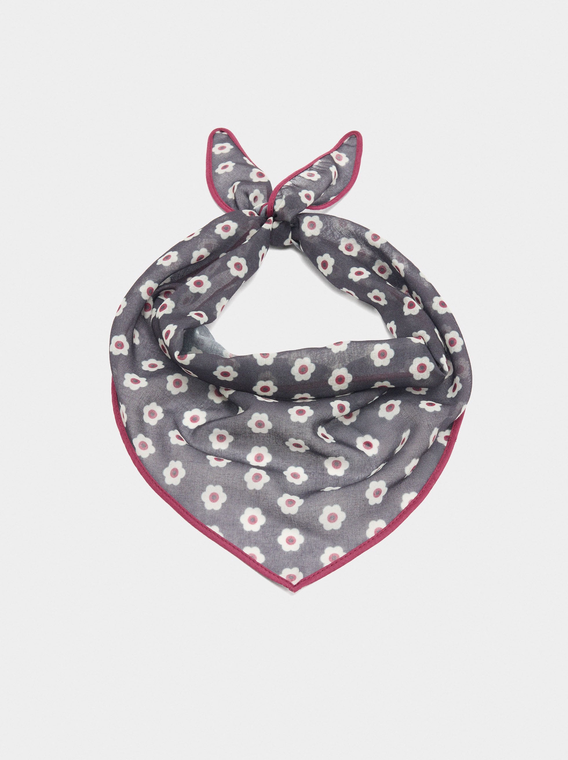 Pañuelo Triangular Estampado