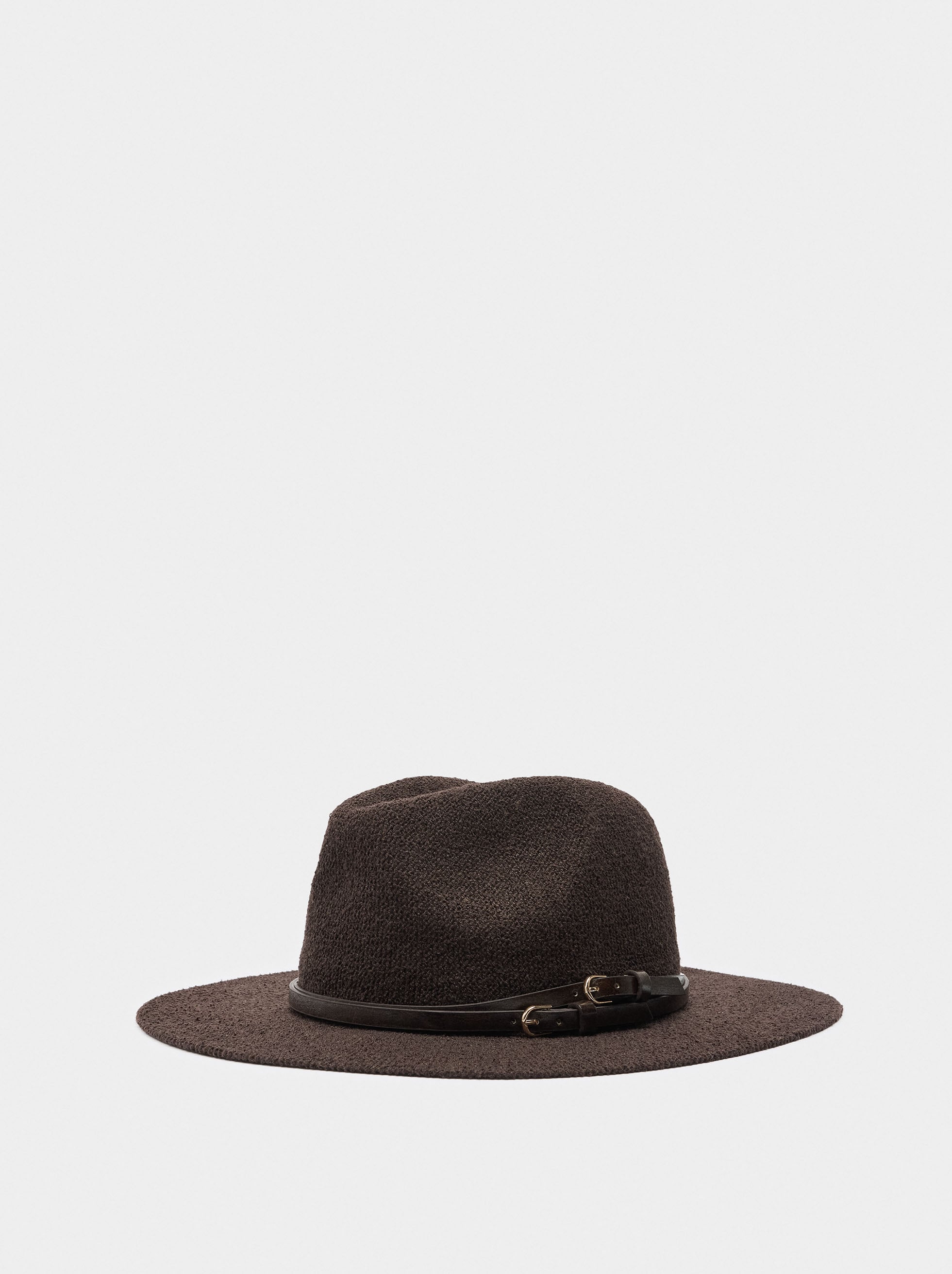 Sombrero De Punto Cinturones Con Hebillas