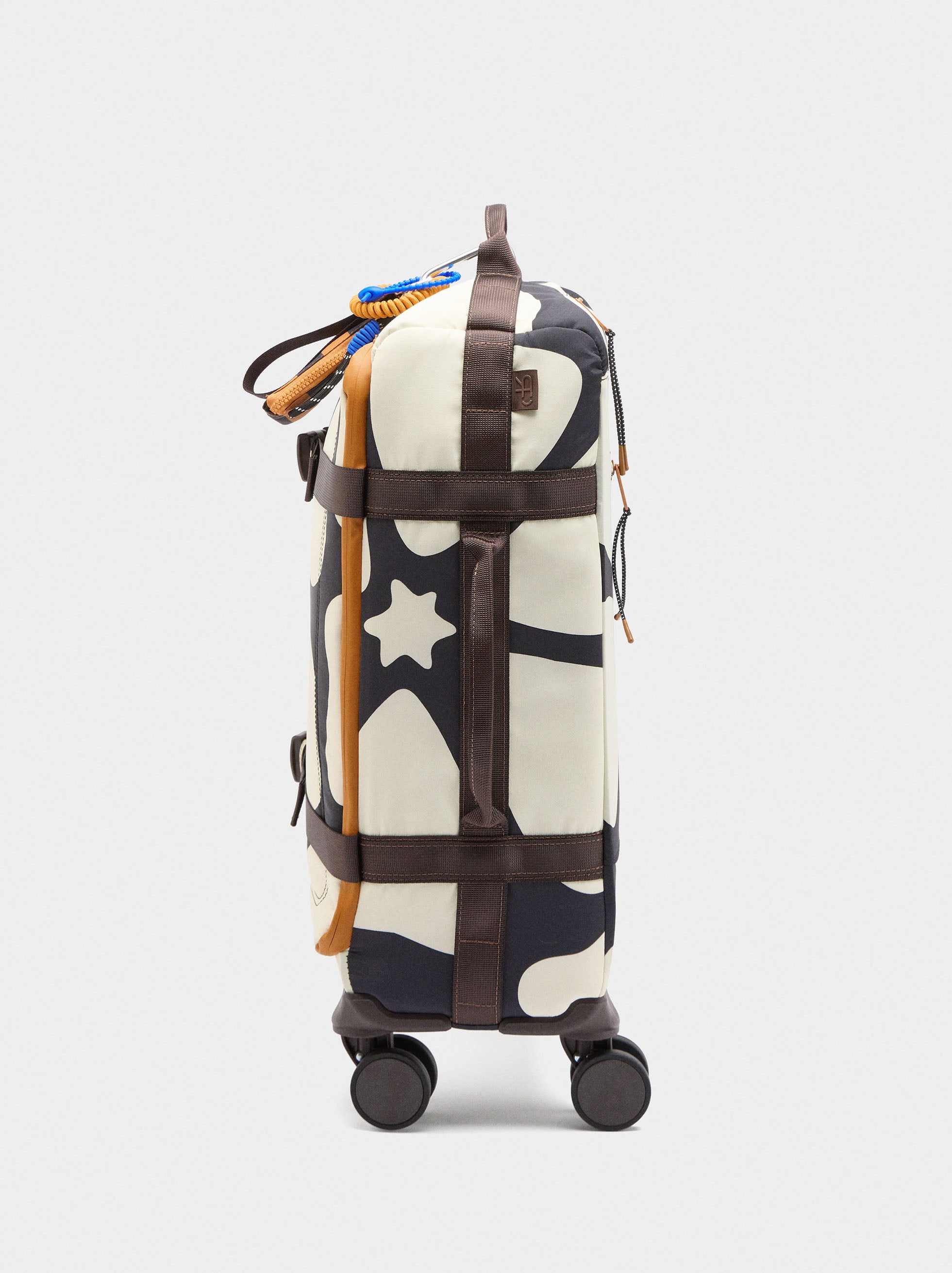 Maleta De Viaje Estampada De Nylon