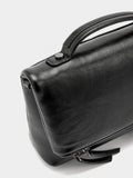 Bolso De Fiesta Con Solapa Efecto Craquelado