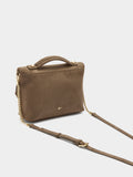 Bolso De Fiesta Con Solapa Efecto Piel