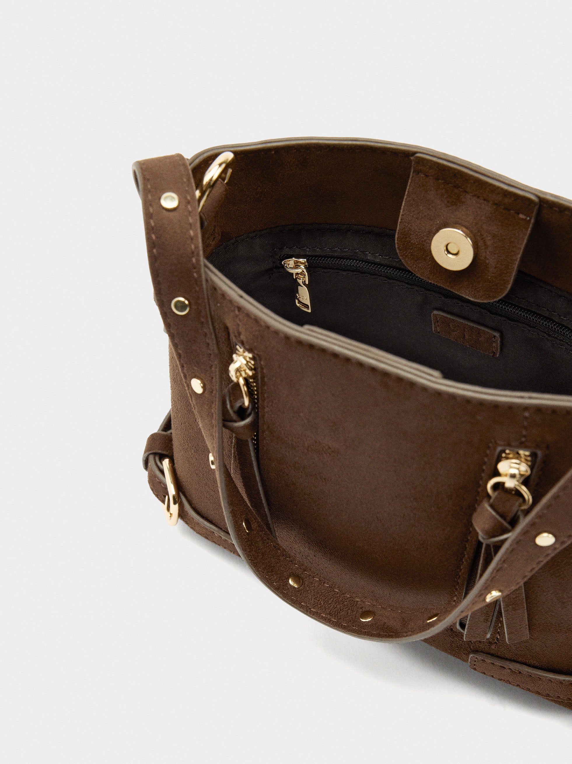 Bolso Cubo Zippers